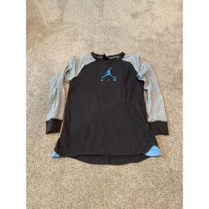 Kids‎ youth medium Jordan Jumpman shirt gray Carolina blue